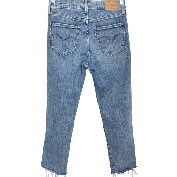 Levi's Premium 724 High Rise Straight Jeans, Women's Size 28 - Picture 5 of 7